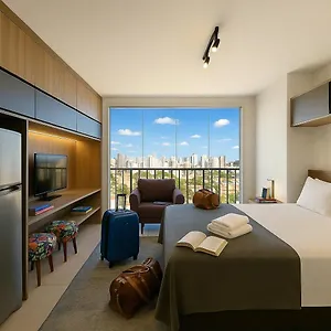 2306 - Modern With Allianz View & Rooftop Pool São Paulo